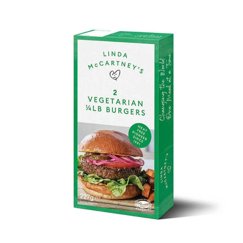 foodsbrothers Meat Alternatives Wegański Burger wołowy Linda McCartney
