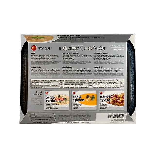Canja frango 350 g / Zupa drobiowa z makaronem – 350 g