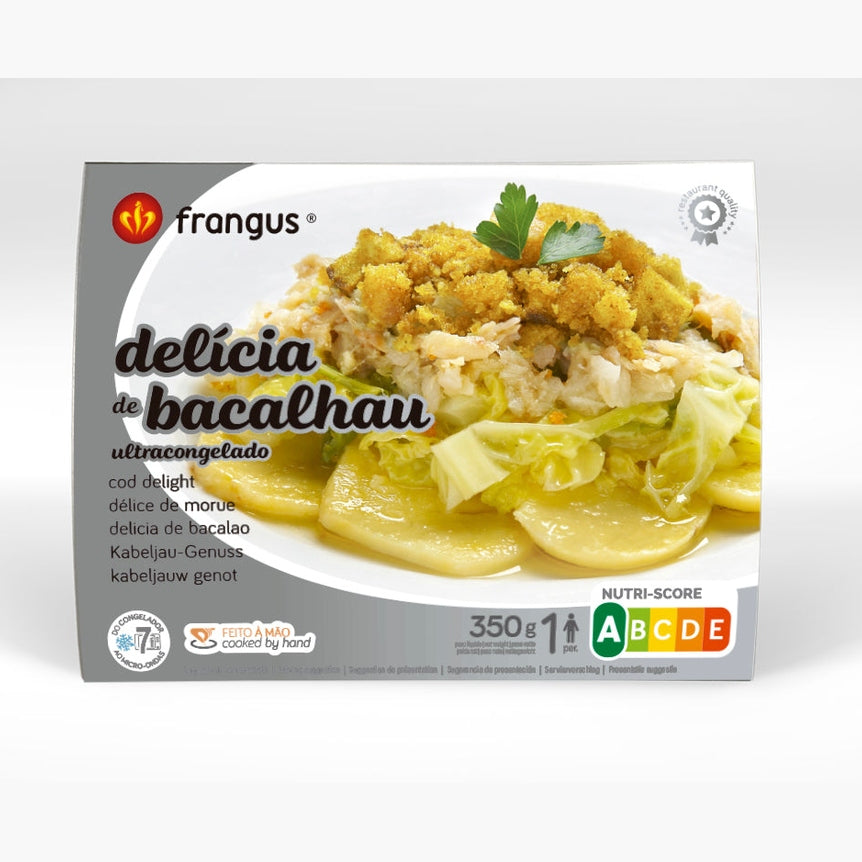 Delícia de Bacalhau 350 g / Dorsz po portugalsku – 350 g