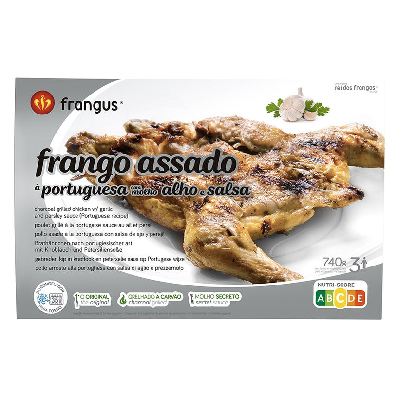 Frango assado molho alho e salsa 740 g / Kurczak z grilla w sosie czosnkowo‑pietruszkowym – 740 g