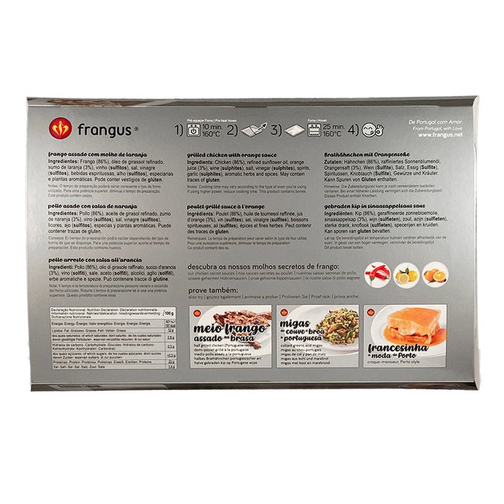 Frango assado molho laranja 740 g / Kurczak z grilla w sosie pomarańczowym – 740 g