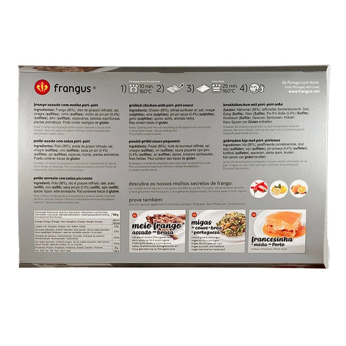 Frango assado molho picante 740 g / Kurczak z grilla w sosie piri‑piri – 740 g
