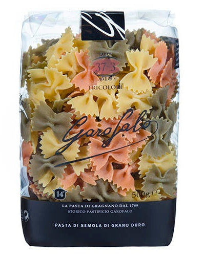 Makaron Farfalle Tricolore Garofalo 500 g foodsbrothers
