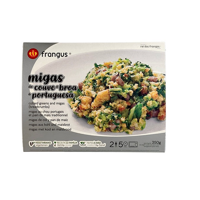 Migas couve e broa 350 g / „Migas” z jarmużem i chlebem kukurydzianym – 350 g
