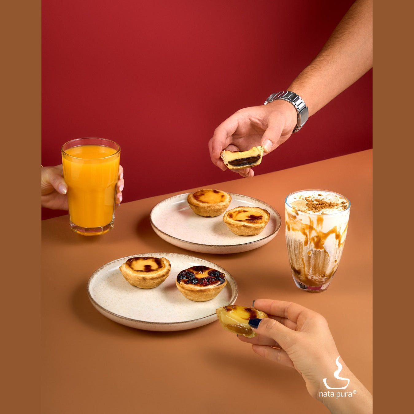 Pastel de Nata Porzeczkowy – 4 szt. (240 g)