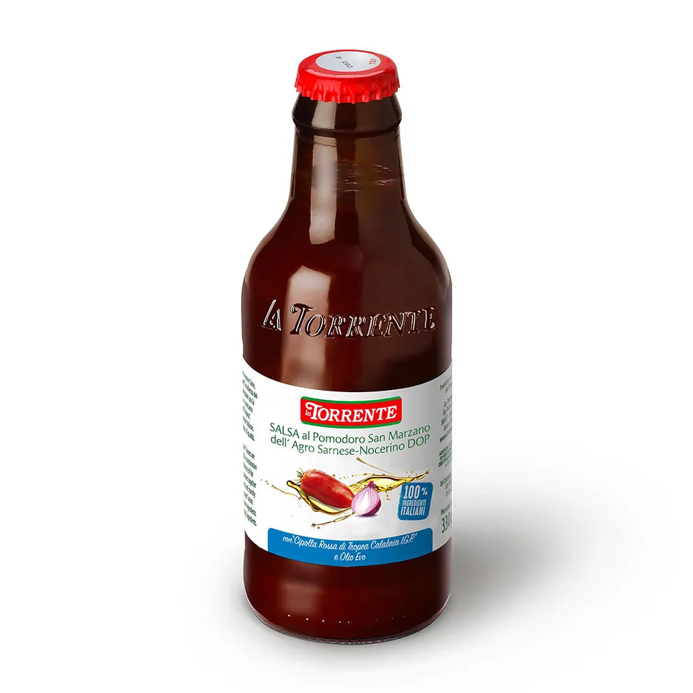 Pononolo del vesuvius sos pomidorowy z cebulą Tropea PGI foodsbrothers