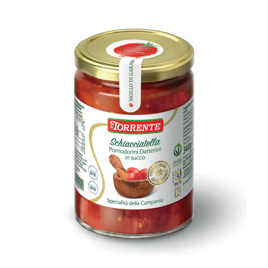 Schiacciatella di pomodorini Datterini foodsbrothers