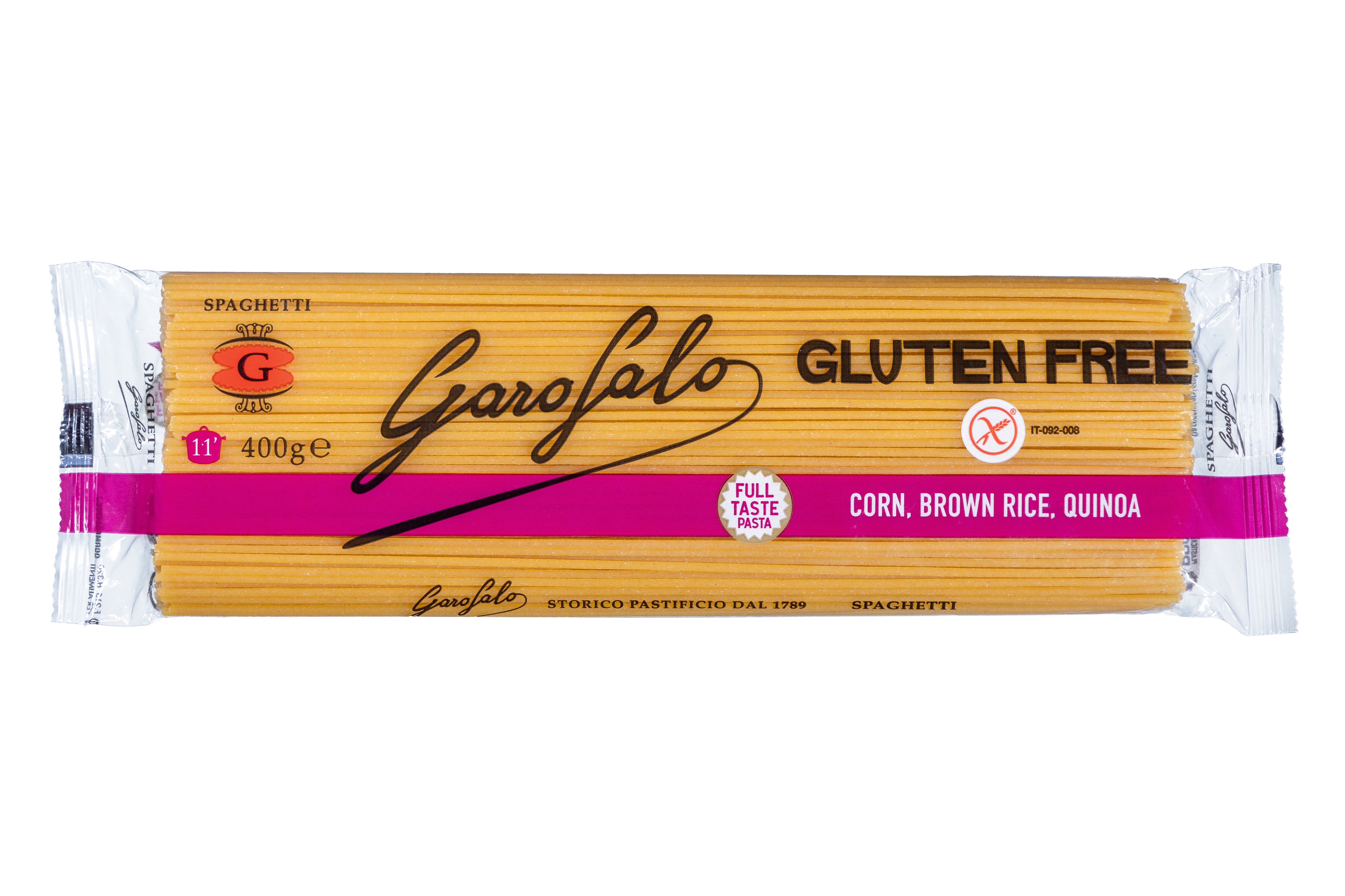Włoski Makaron Spaghetti bez glutenu Garofalo 400g